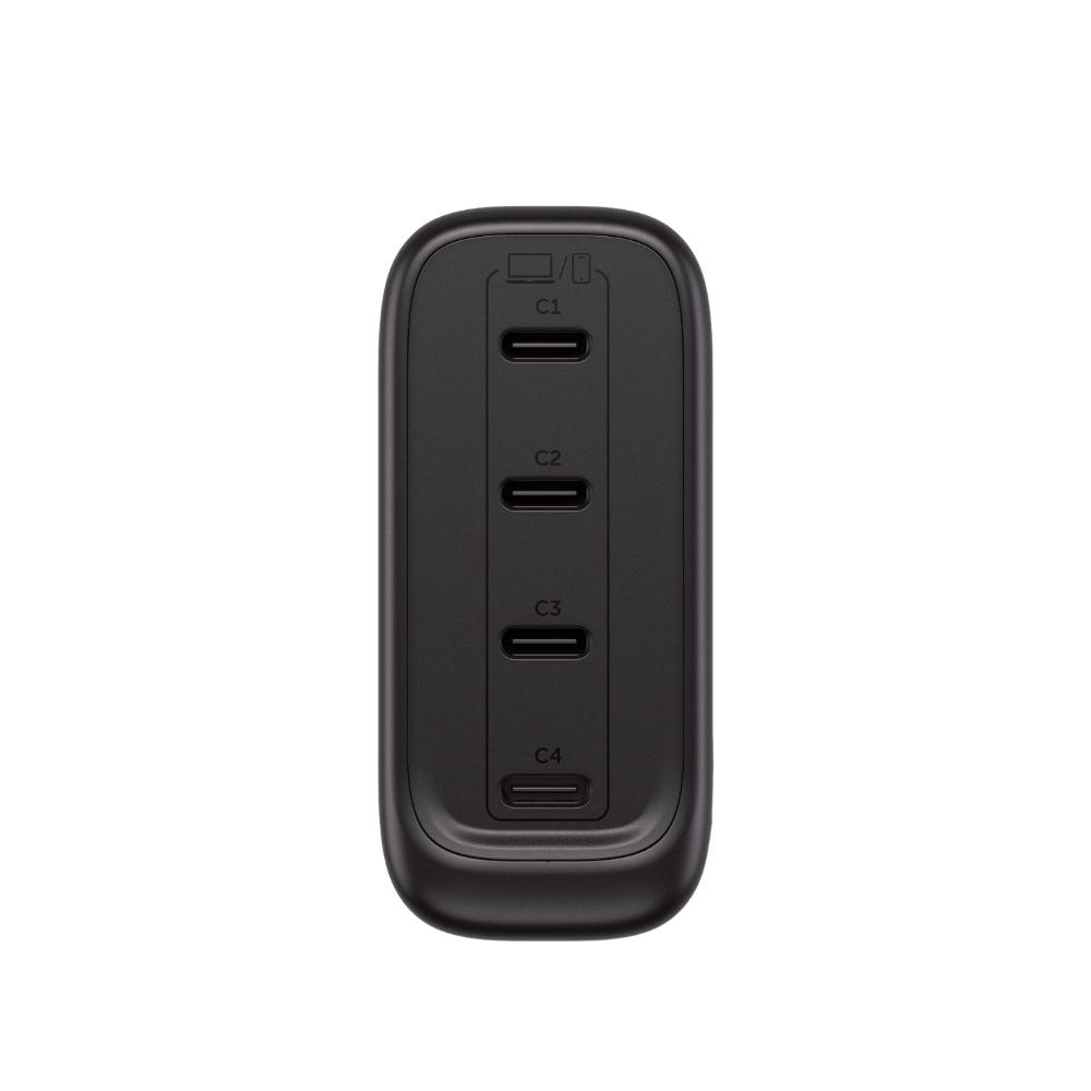 Carregador Ultra Rápido 4 Portas USB-C EC 40 POWER 140W GAN Preto Intelbras