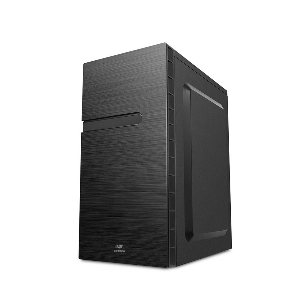 Gabinete C3Tech MT-35BK 2 Baias Preto com Fonte 200W