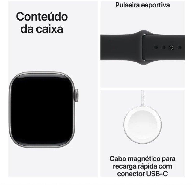 Apple Watch S11 46 mm Cinza