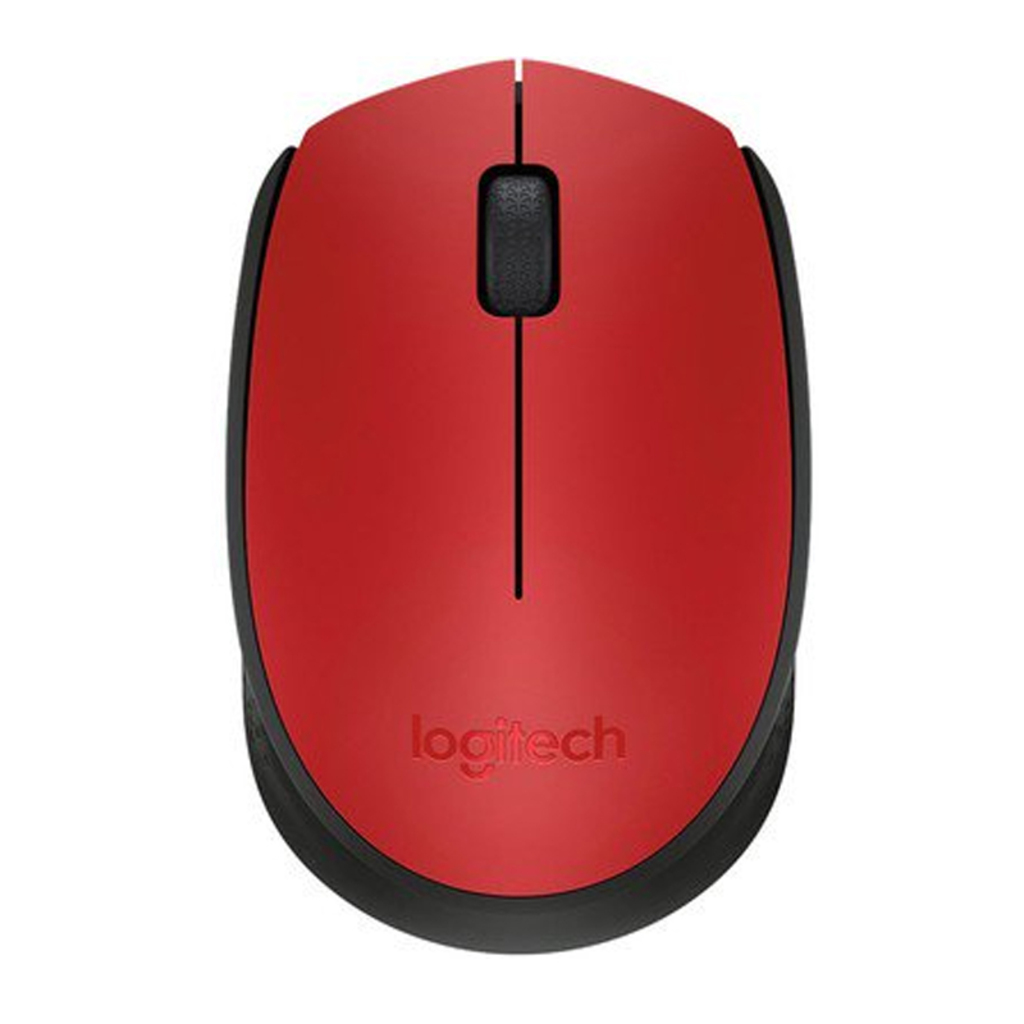 Mouse Sem Fio Logitech Vermelho M170