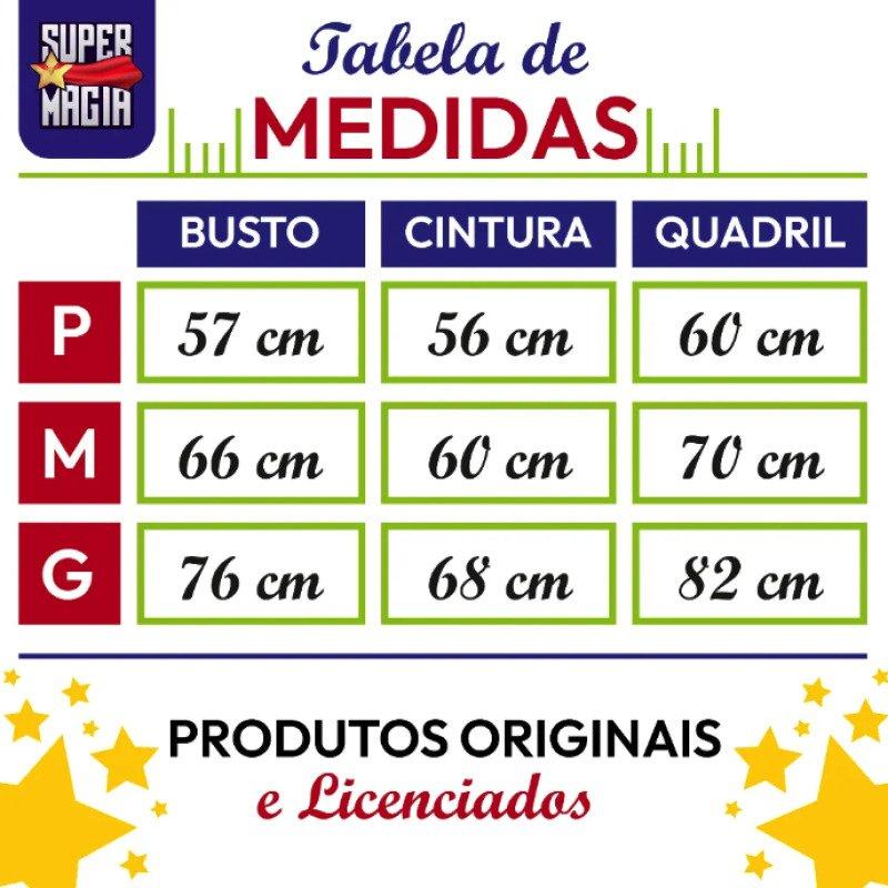 Fantasia Infantil Homem Aranha Marvel Tam P Super Magia