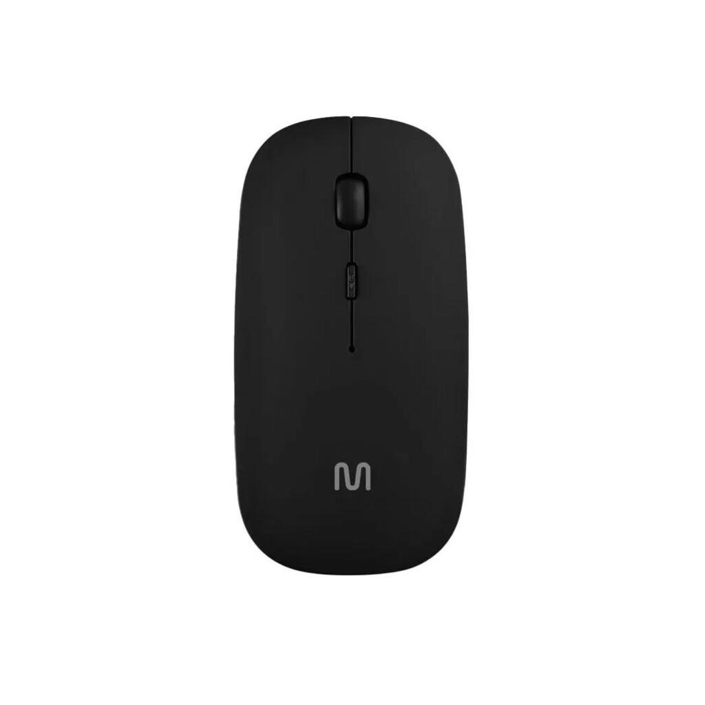 Mouse Sem Fio Multi MS600 1600 DPI Preto com Bateria Recarregável de Litío - MO290