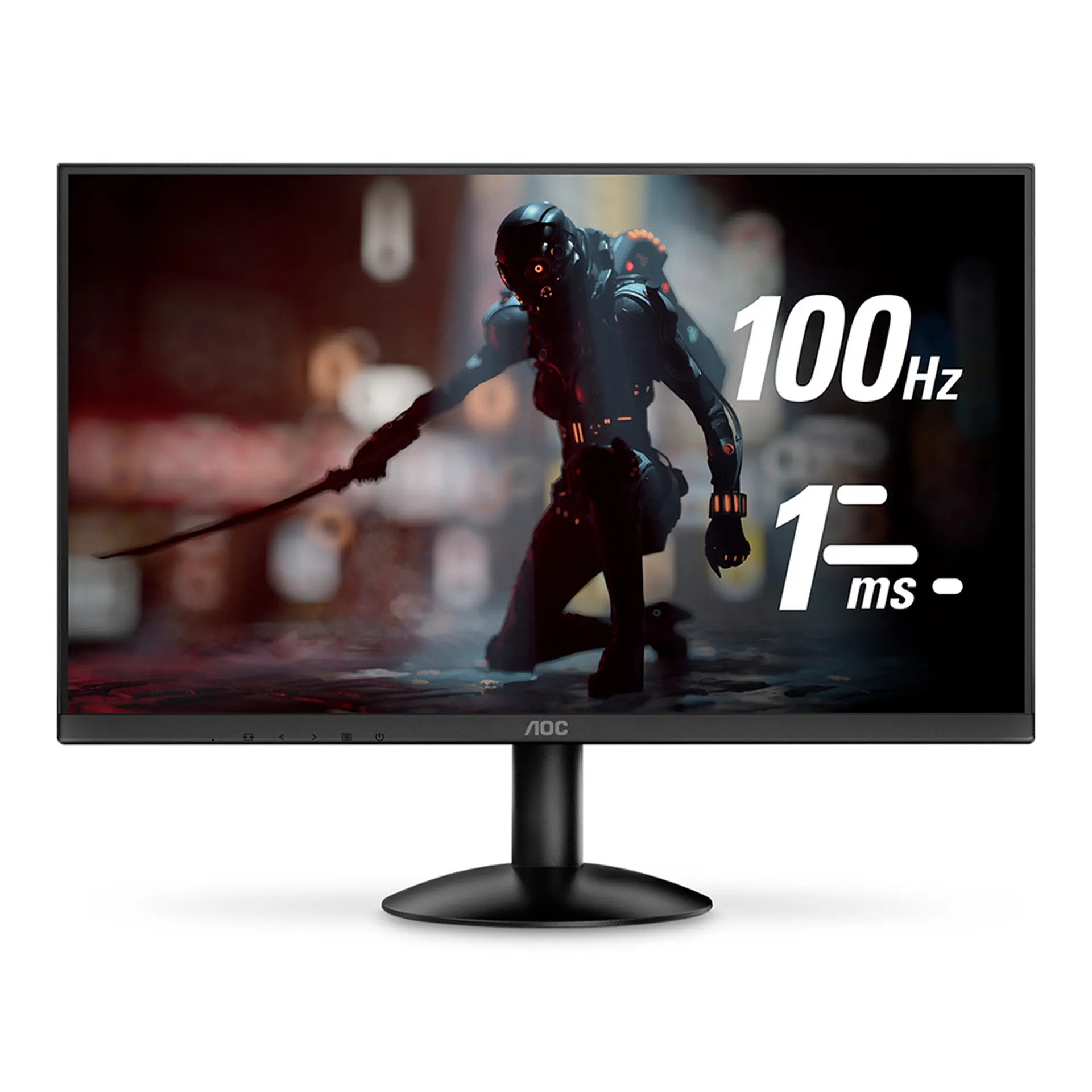 Monitor AOC W-LED 23,8" Gaming Full HD HDMI VGA 24B30HM2 - Preto - Bivolt