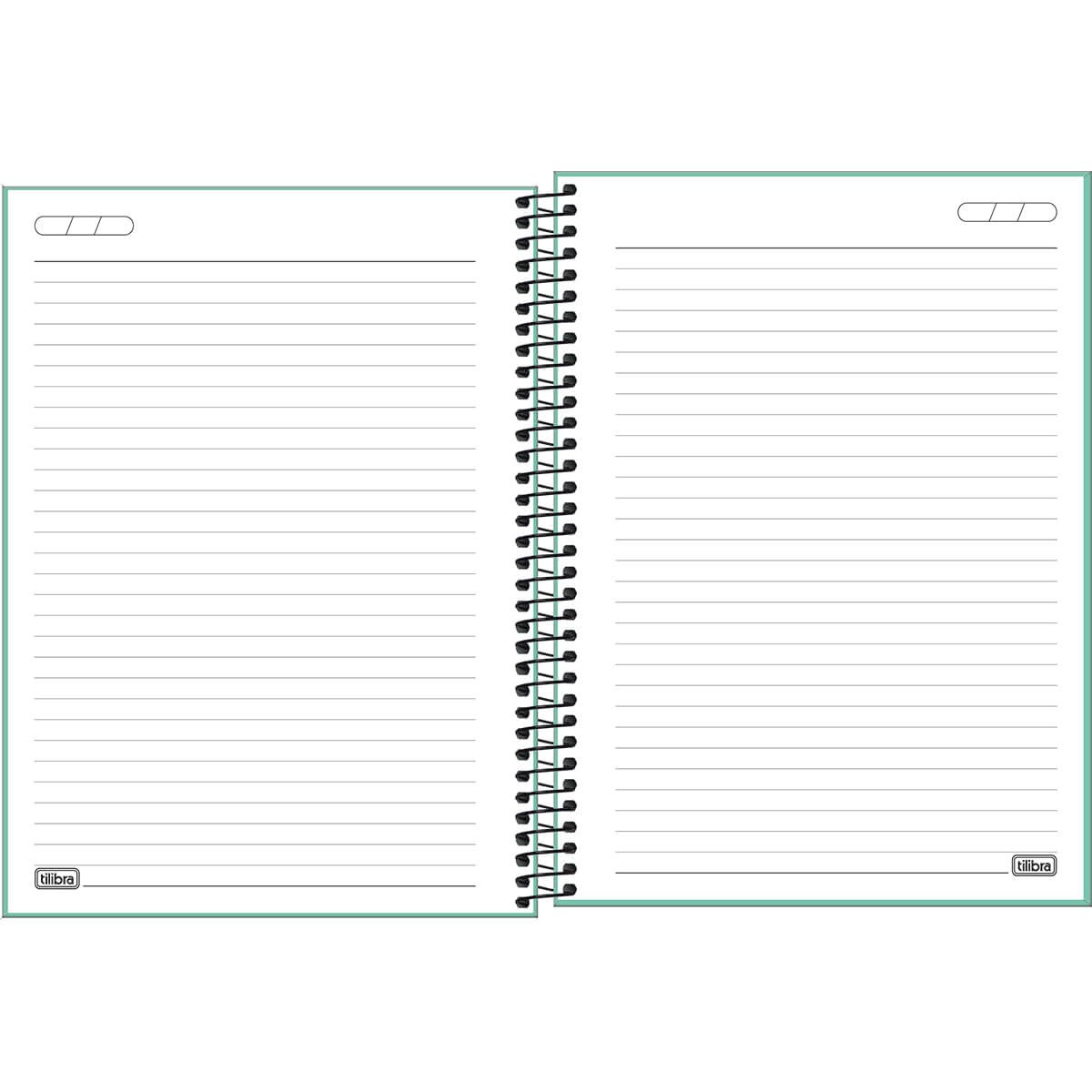 Caderno Universitário Tilibra Smooth Capa Dura 80 Folhas 1 Matéria