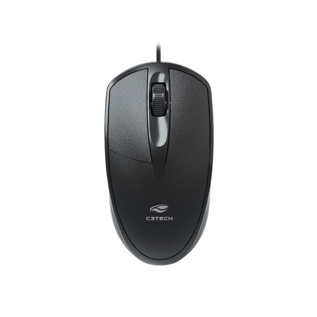 Mouse USB C3Tech MS-31BK 1000 Dpi Preto