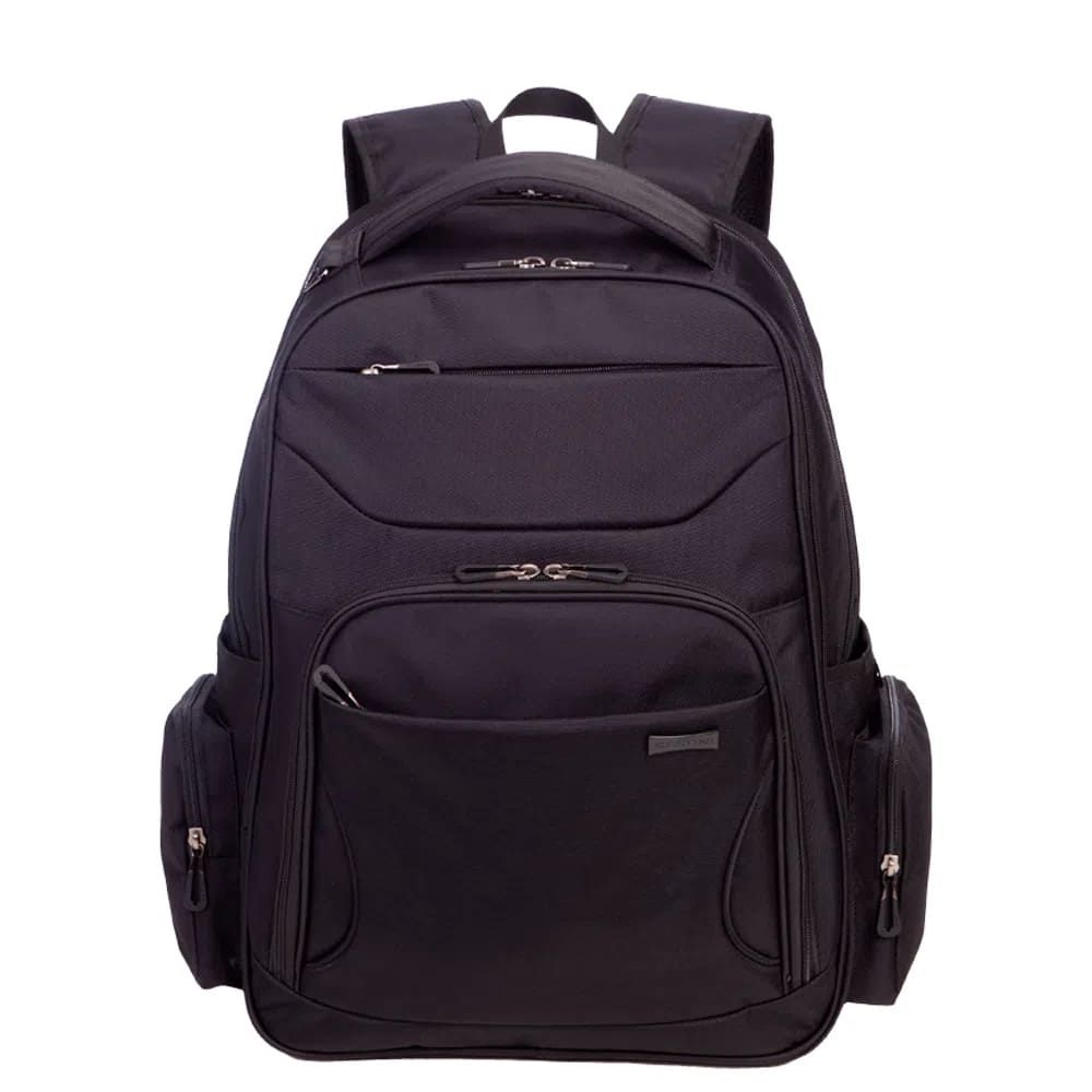 Mochila de Costa Sestini Grande 2 Compartimentos Laptop Smart II Preto Grande