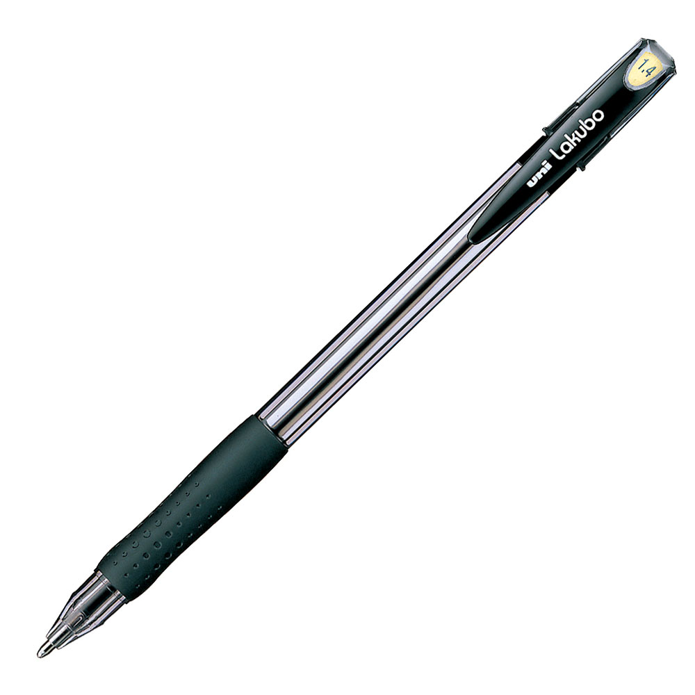 Caneta Esferográfica Uni Ball Lakubo 1.4mm SG-100 Preto