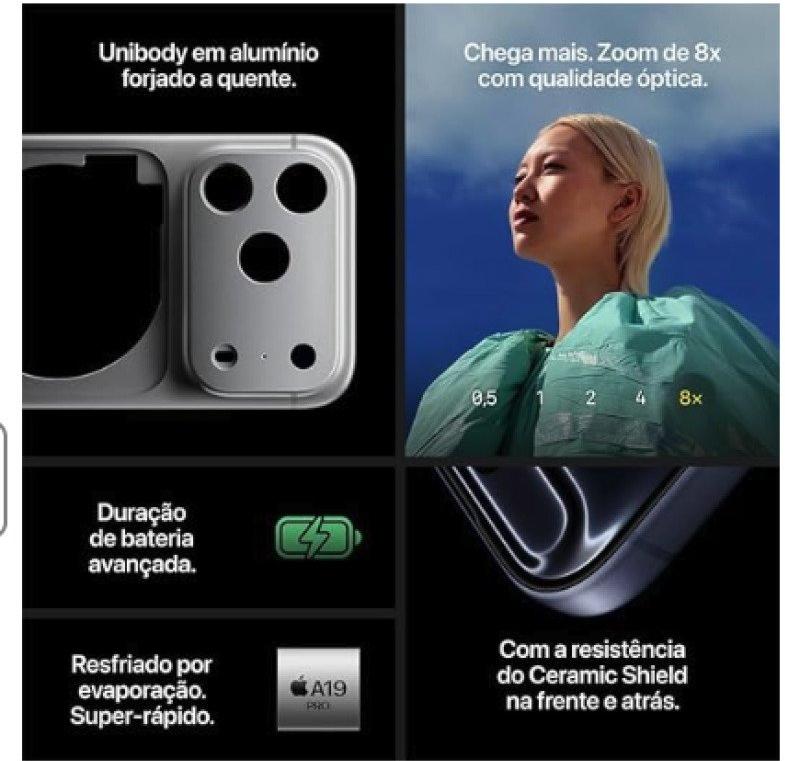 Apple iPhone 17 Pro 1 TB Silver 5G