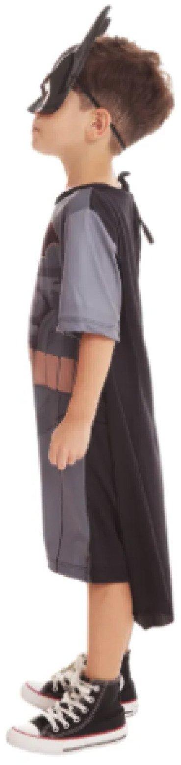 Fantasia Infantil Batman DC Comics Tam P Super Magia