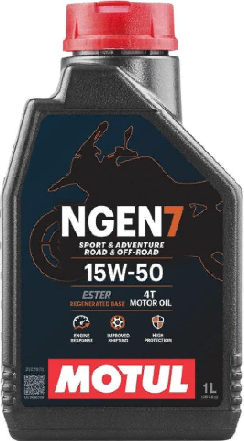 Óleo Para Motor de Moto MOTUL NGEN 7 15W-50 4T 1L 111824