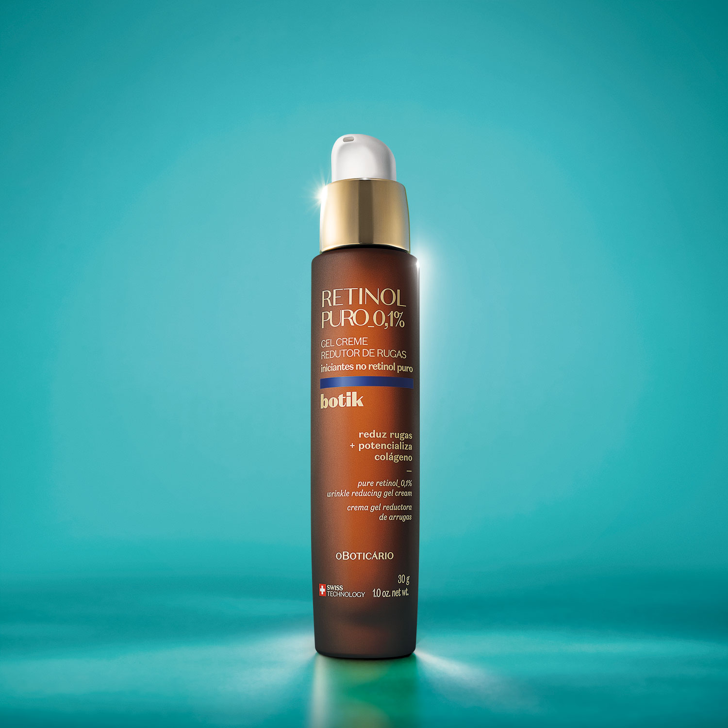Gel Creme Redutor de Rugas Botik Retinol Puro 30g