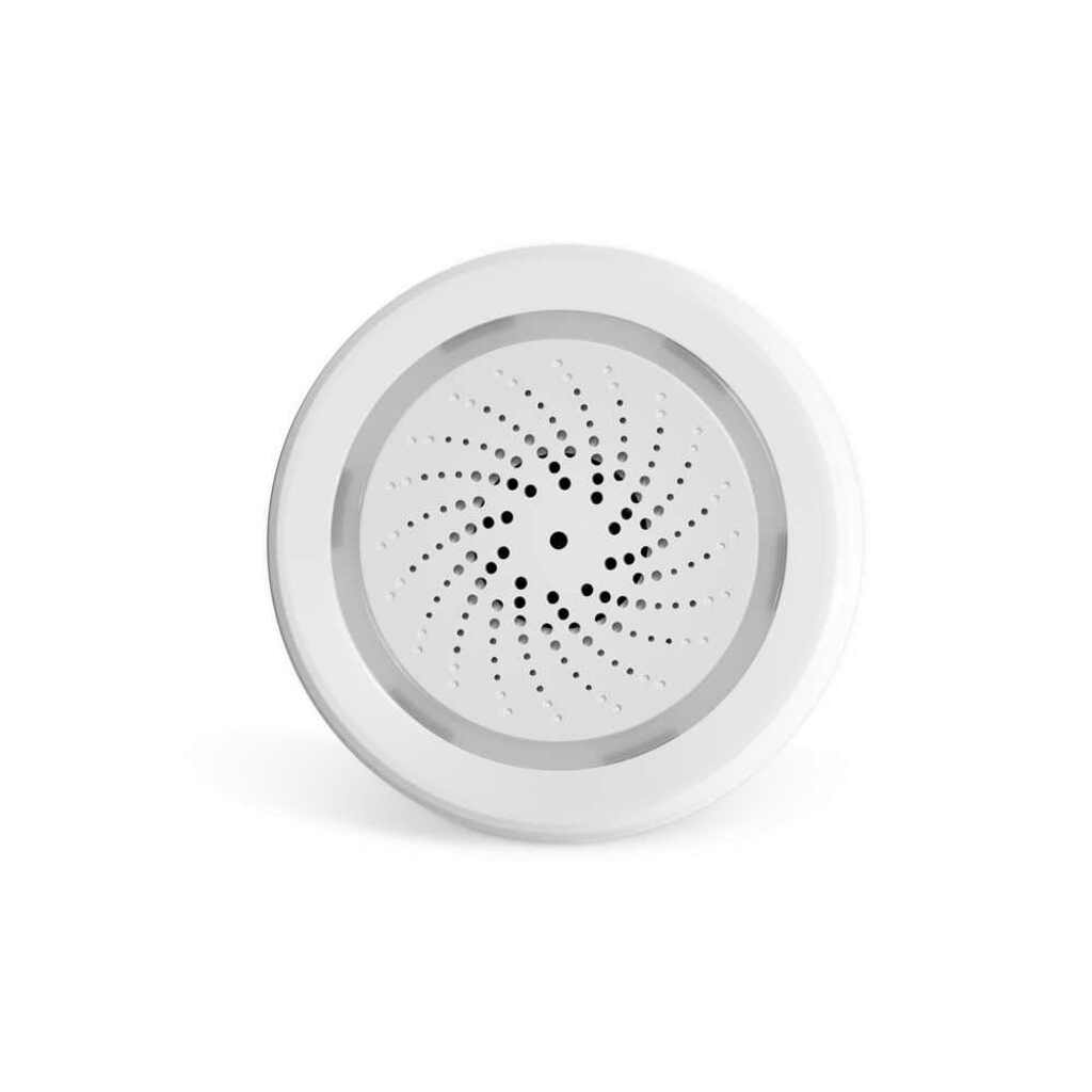 Sirene de Alarme Wi-Fi Inteligente Multilaser LIV - SE232 - Compatível com Alexa e Google Assistant