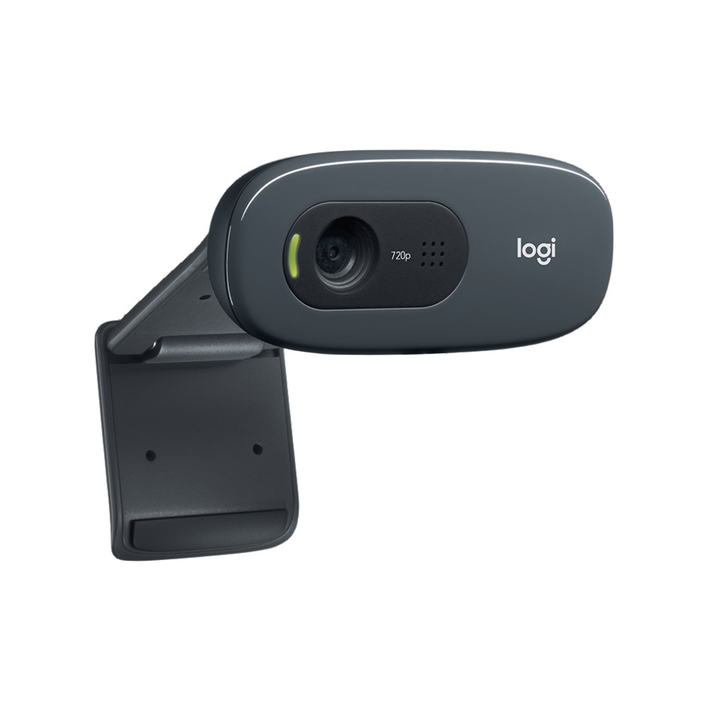 Webcam 1.0MP Logitech C270 Resolução HD 720P com Microfone - 960-000694