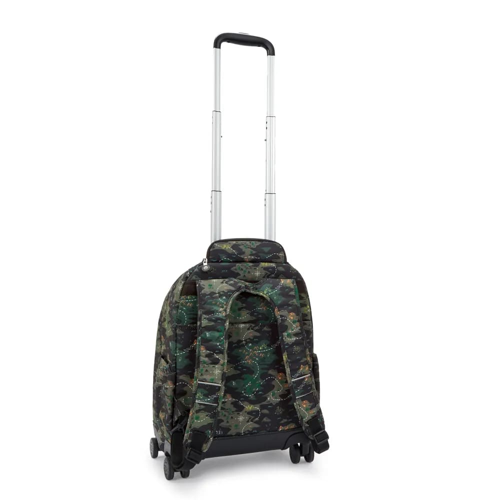 Mochila Kipling New Zea Estampado com Rodinha Grande
