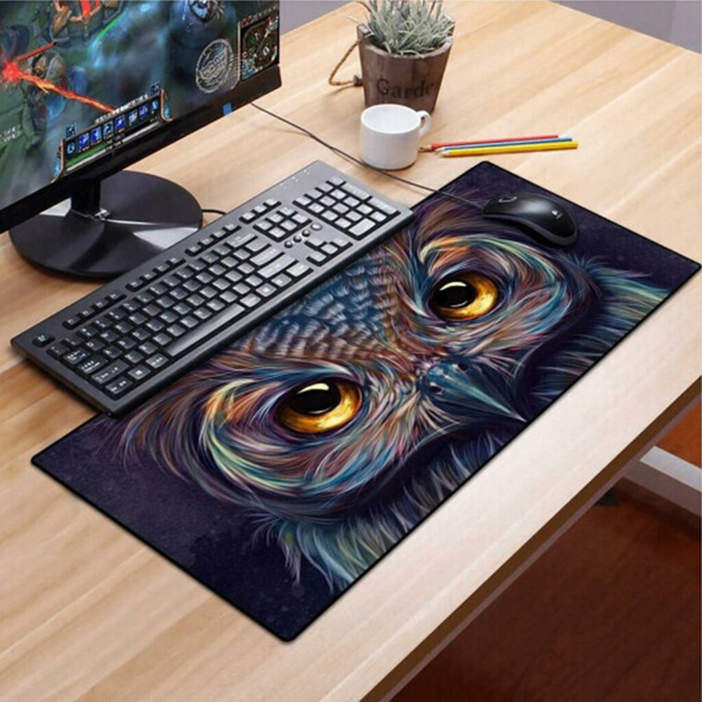 Mouse Pad Gamer Antiderrapante Olhos Famintos 700x350x3mm MP-7035C41 Exbom - 3989 - Vendido Unitário