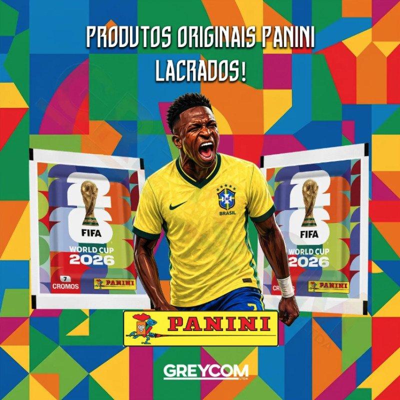 Álbum de Figurinhas Capa Brochura Copa Do Mundo Fifa 2026