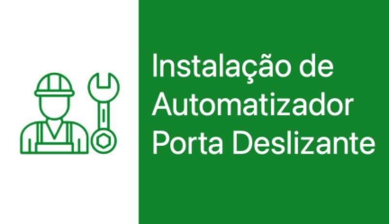 Instalação de Automatizador de Porta Deslizante