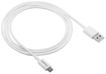Cabo USB Micro - USB Branco PVC 1,2m Intelbras EUAB 12PB