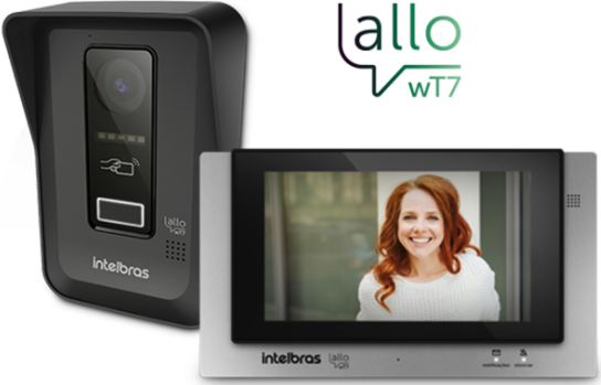 Videoporteiro Wi-Fi Intelbras Allo wT7