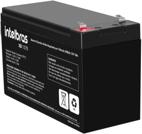 Bateria chumbo-ácido 12 V Intelbras XB 1270