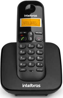 Telefone Sem Fio Intelbras TS 3110 Preto