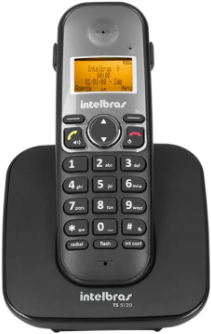 Telefone Sem Fio com Ramal Externo TIS 5010 Intelbras