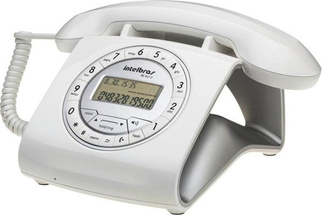 Telefone Branco Intelbras TC 8312